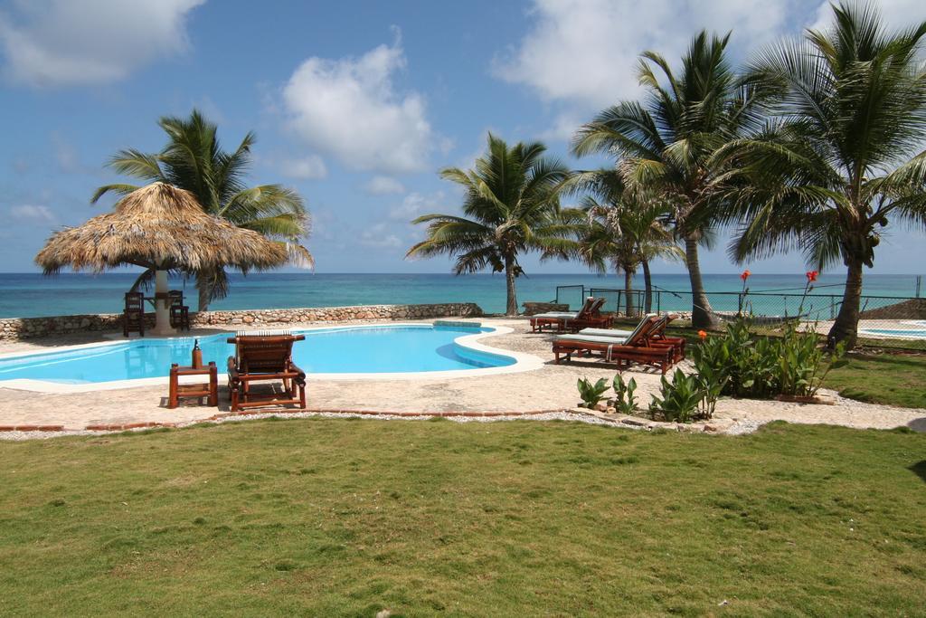 Hotel Panoramica Barahona La Cienaga Bagian luar foto