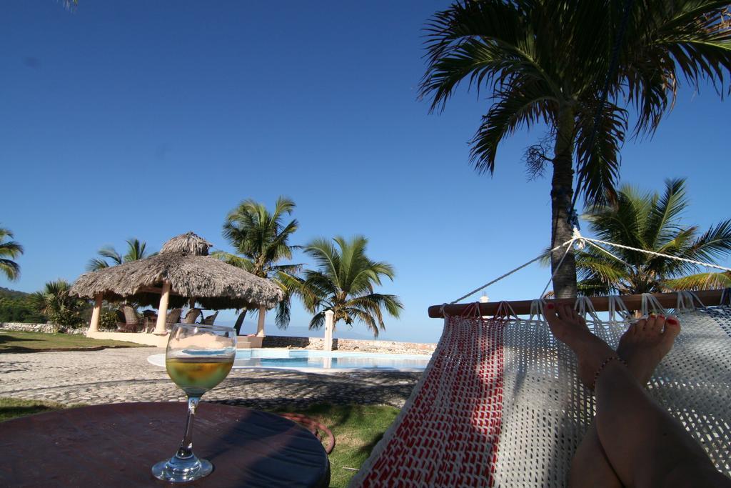 Hotel Panoramica Barahona La Cienaga Bagian luar foto