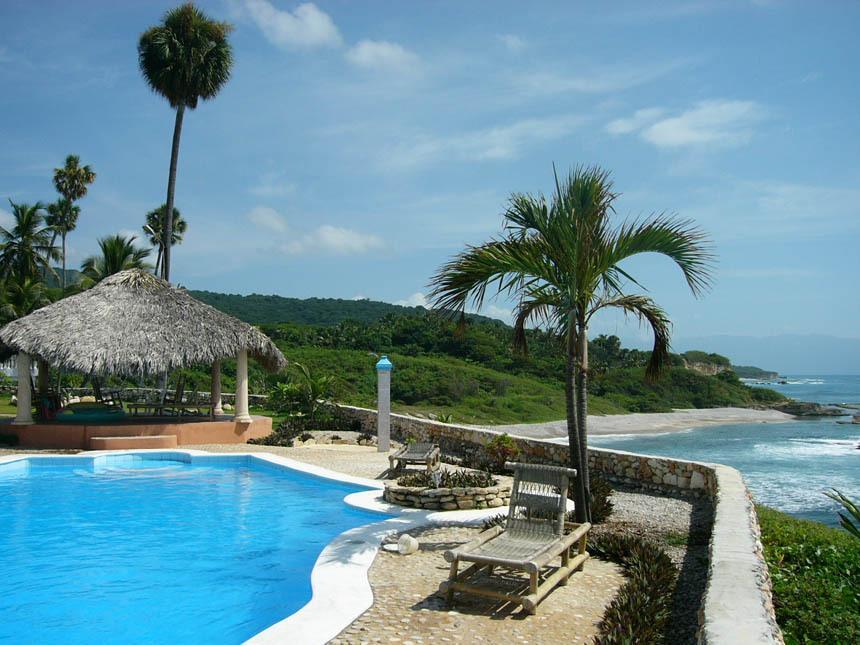 Hotel Panoramica Barahona La Cienaga Bagian luar foto